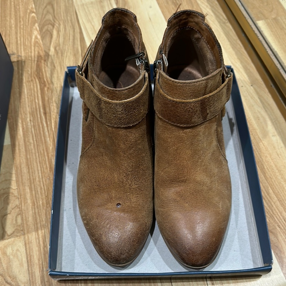 Women’s Brown Leather Ankle Boots